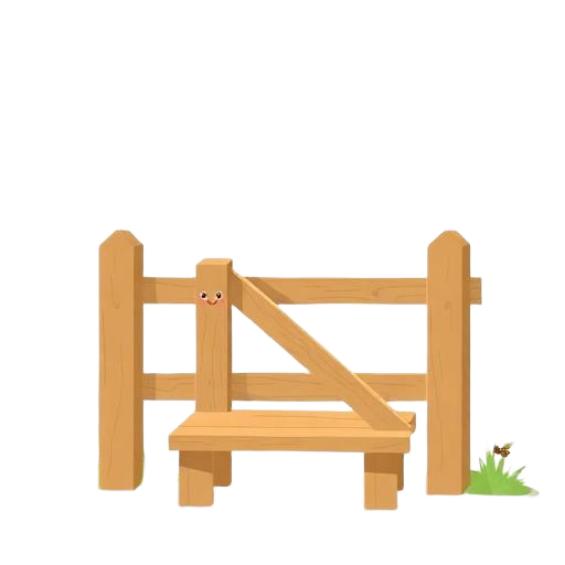 Stile, the wooden stile who guides you